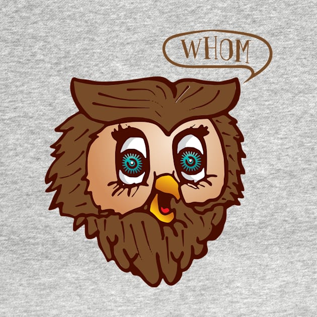 OWL WHOM' Teacher Owl by ourwackyhome